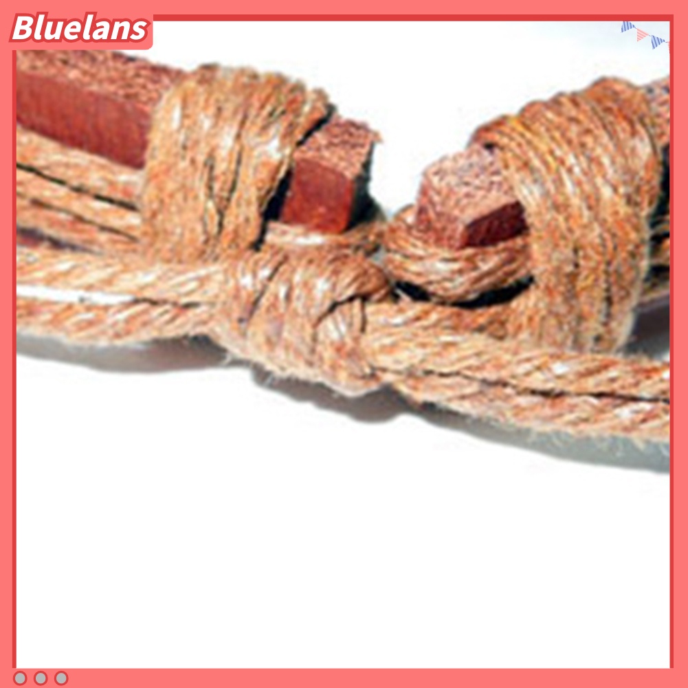 Bluelans Boho Women Multi Layer Beaded Woven Leather Rope Bracelet Adjustable Jewelry