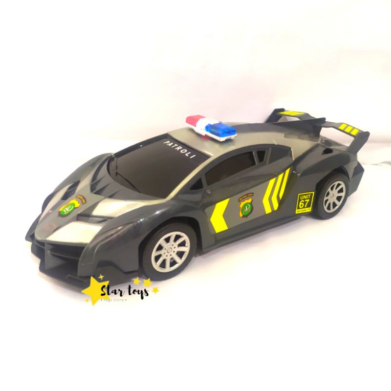 Mobil polisi patroli patwal mainan mobil polisi anak