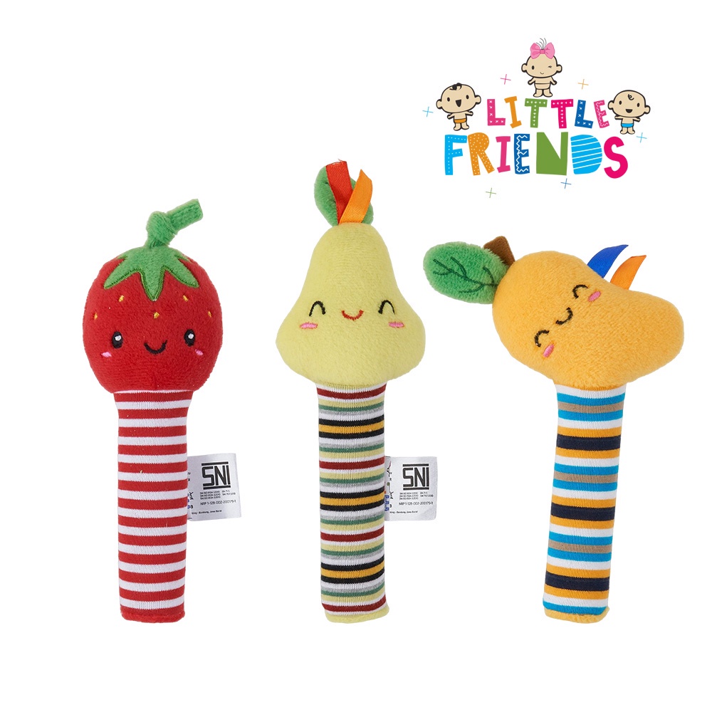 Rattle Stick Fruits - LFR2310 LFR2320 LFR2330 -Little Friend
