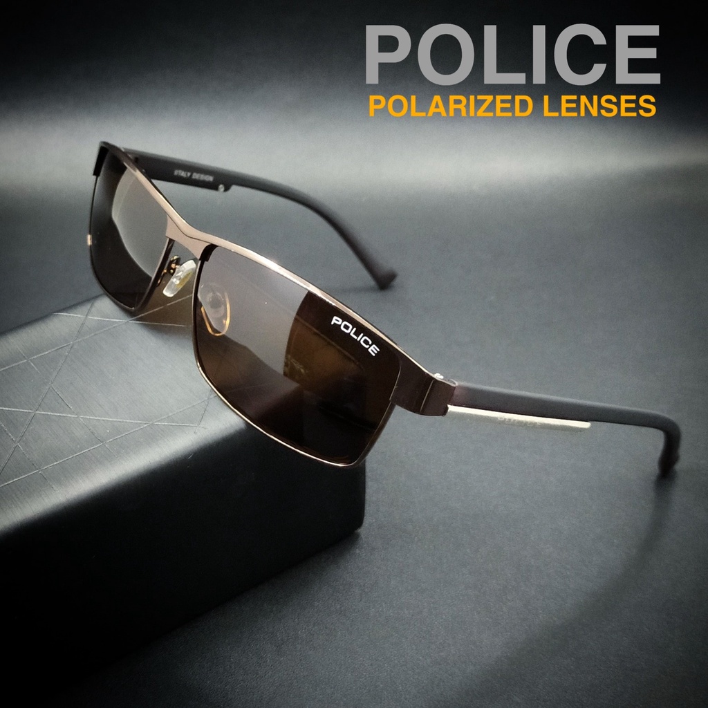 KACAMATA POLICE 24 POLARIZED TREND SUNGLASSES  BEST SELLER KACA MATA LENSA PESAN MINUS PLUS BLUERAY 