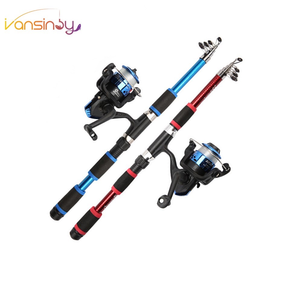 Set Joran Pancing Teleskopis 1.8m + Reel