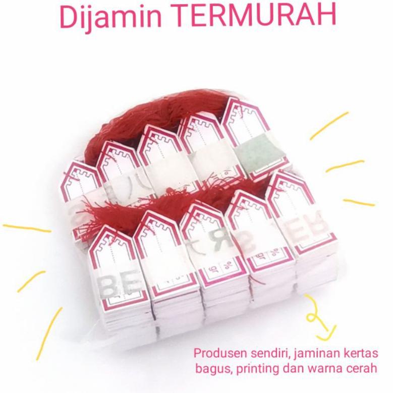 

[PRODUK KZ6QT] label harga emas/perak 1000pcs MNW