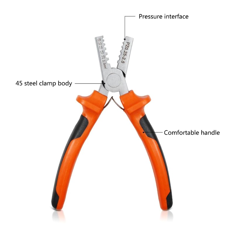 Zzz PZ0.25-2.5 1900PCS Tang Crimping Mini Jerman