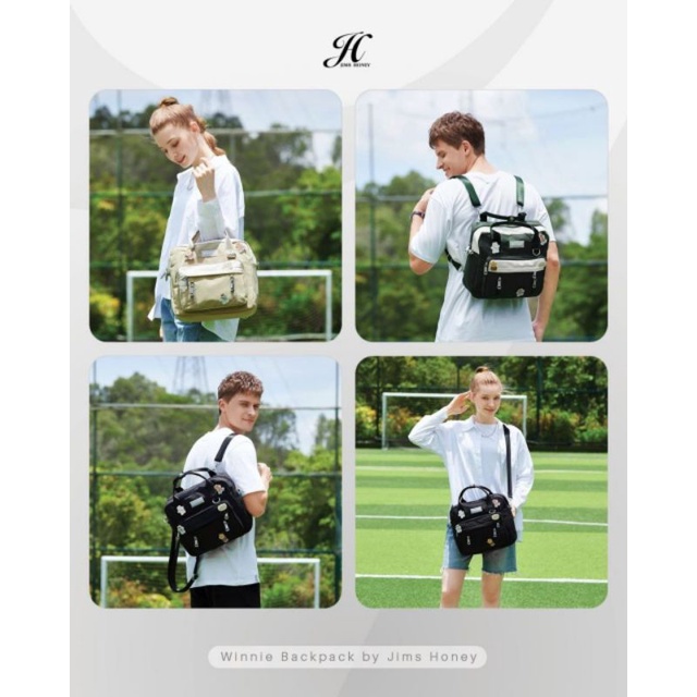 WINNIE PLUS BAG TAS 3 MODEL RANSEL SLINGBAG MUAT LAPTOP