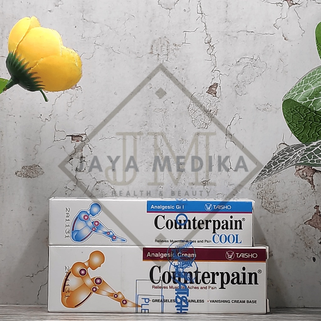 Counterpain 30 gr+Counterpain Cool 15 gr - Pereda Nyeri Otot Dan Sendi