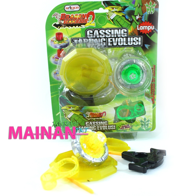 MAIANANKEI MAINAN ANAK MURAH GANGSING TARUNG EVOLUSI 59028L  DRAGON WARIOR SUPPER SPEED