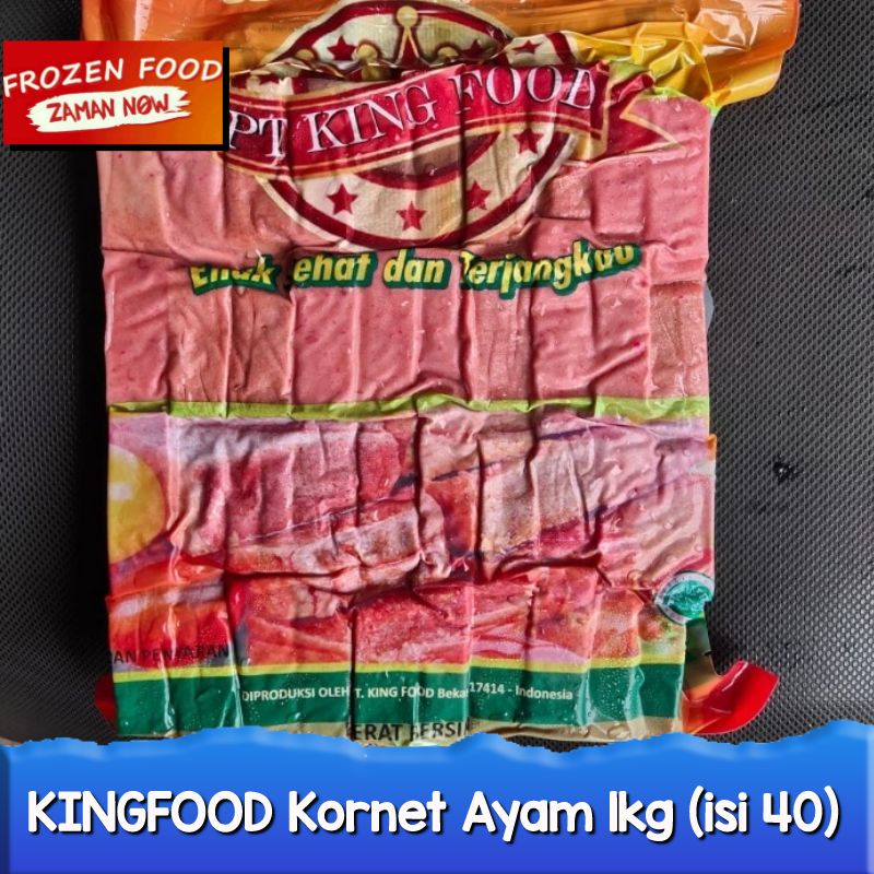 

Kornet Ayam 1kg Jumbo Pack isi 40