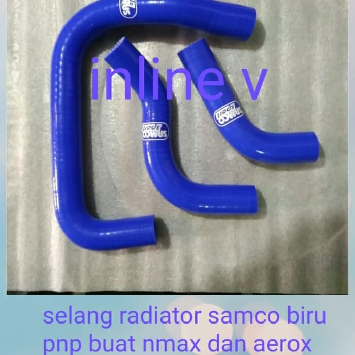 Selang radiator samco nmax aerox/tutup selang radiator samco aerox