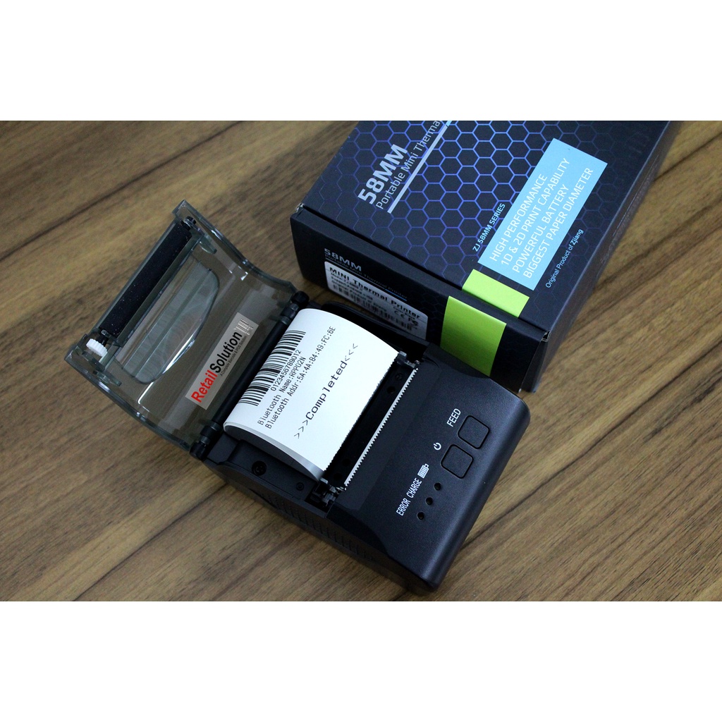 Printer Thermal Bluetooth 58mm Iware ZJ5809II / ZJ58 09II / ZJ5809 II