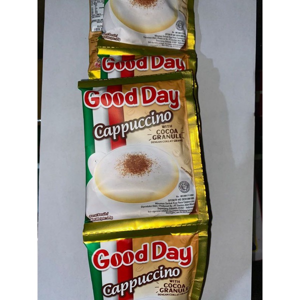 

Kopi GOOD DAY CAPPUCCINO sachet 25gr