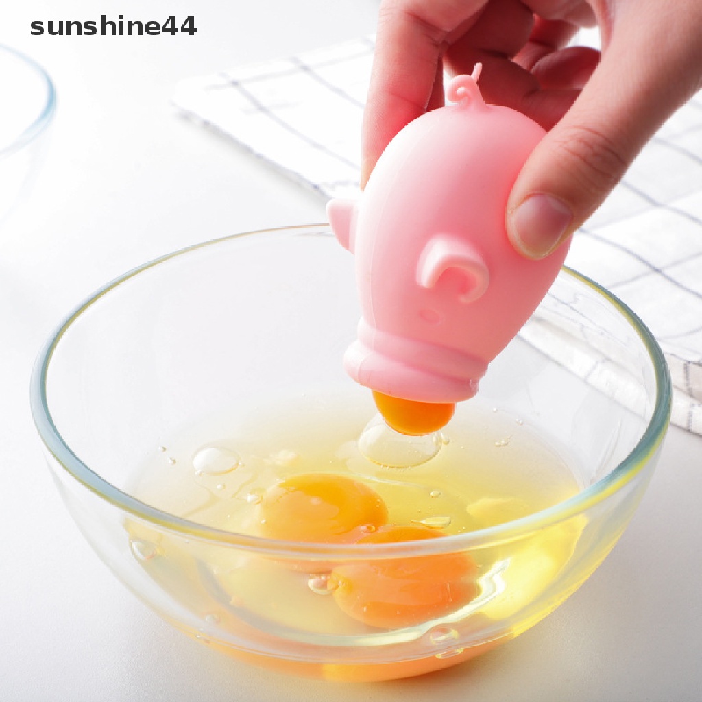 Sunshine Alat Pemisah Kuning Telur Bahan Silikon