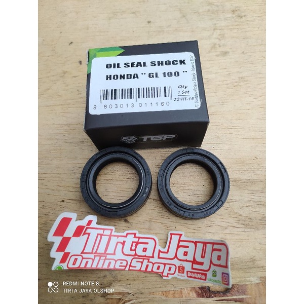 sil seal sok depan honda gl 100 merk TGP