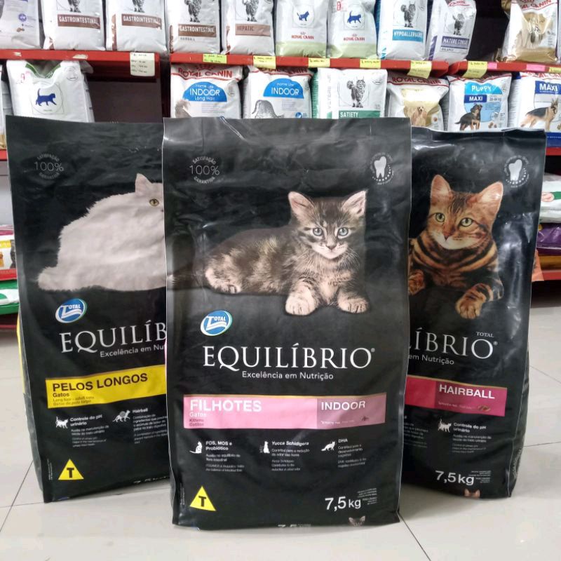 Equilibrio Kitten 7.5Kg Filhotes (Ekspedisi) makanan kucing anakan kering equil