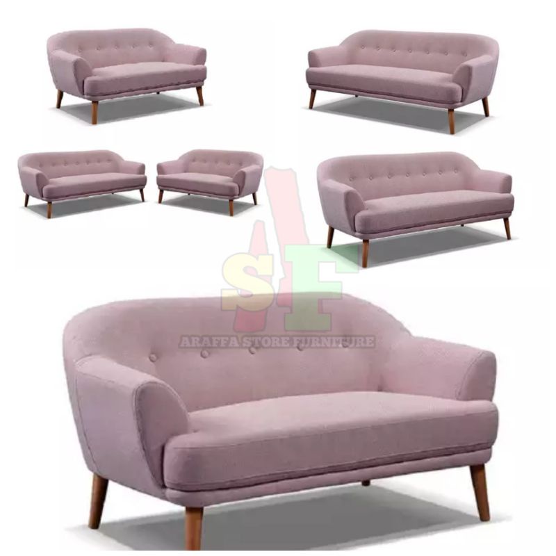 Jual Sofa Seater Minimalis Full Sett Meja Dan Kaca Shopee Indonesia