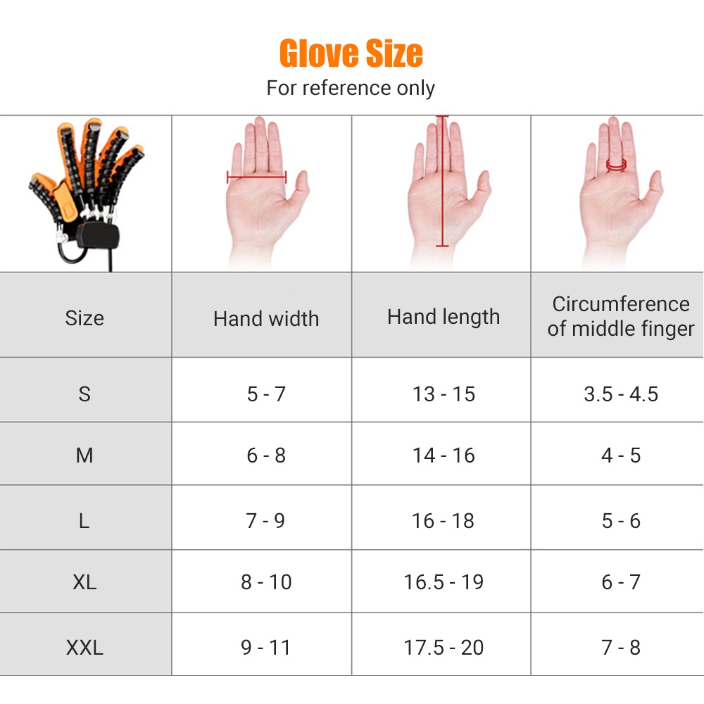 Sarung Tangan Salorie Rehabilitasi Robotic Gloves/ Terapi Restorasi Jari/ Latihan Jari Stroke