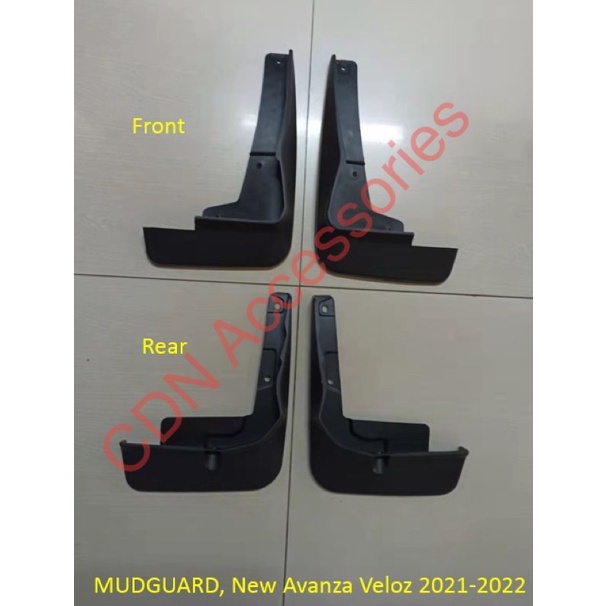 Mud Guard Veloz 2022/Mud Flap Veloz 2022/Karpet Lumpur Toyota Veloz/Karpet Lumpur All New Veloz