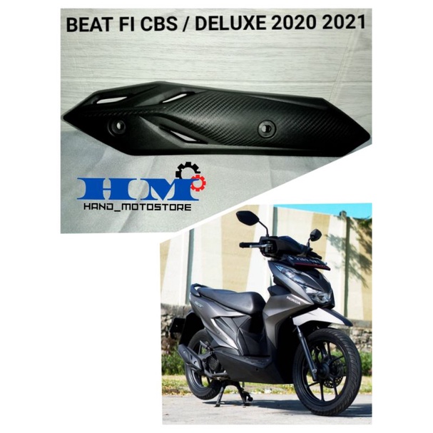 [COD] Cover Pelindung Knalpot / Tutup Knalpot / Cover Muffler Beat LED / Honda Beat CBS ISS Deluxe B