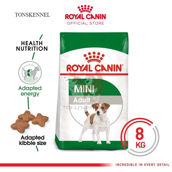 Royal Canin Mini Adult Makanan Anjing Dewasa Dry 8 kg 8kg rc