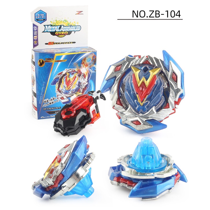 Set Mainan Gasing Beyblade Burst B104 B128 B160 Dengan Launcher Untuk Anak Laki-Laki