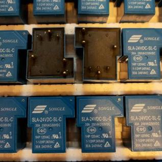 TRX4v9Uj--Relay 6p 24v songle