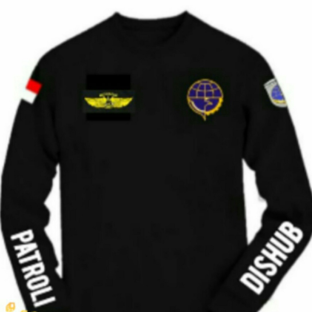 KAOS PATROLI DISHUB / KAOS LENGAN PANJANG / KAOS DISTRO / KAOS PRIA /KAOS COWOK / BAJU PRIA / KAOS