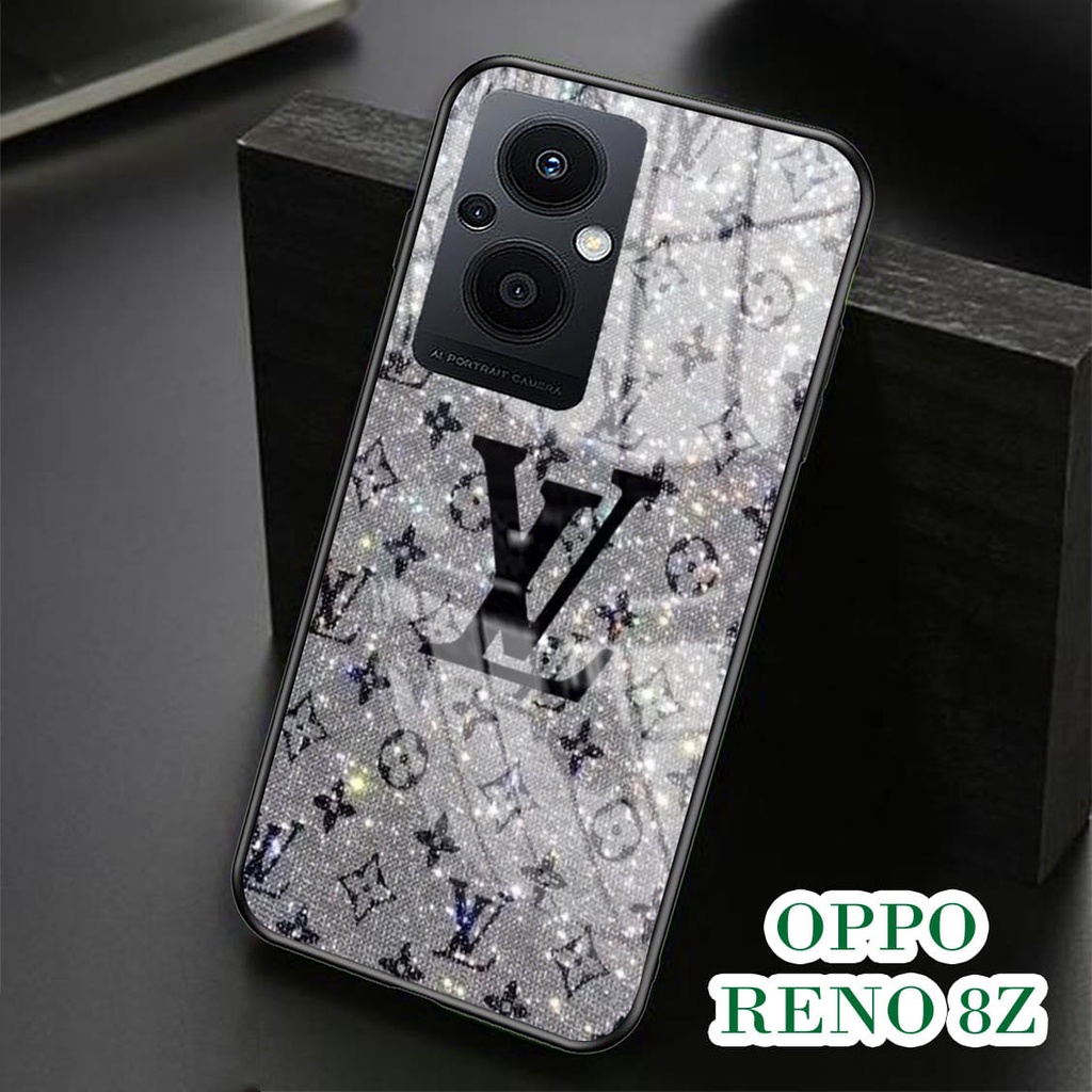 Softcase Kaca Oppo Reno 8z - Case Handphone OPPO Reno 8z [T33].