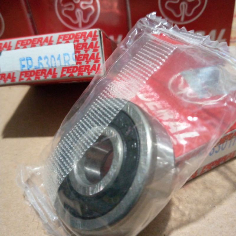 FEDERAL 6301 RS LAHER BEARING 6301 RS ORIGINAL FEDERAL