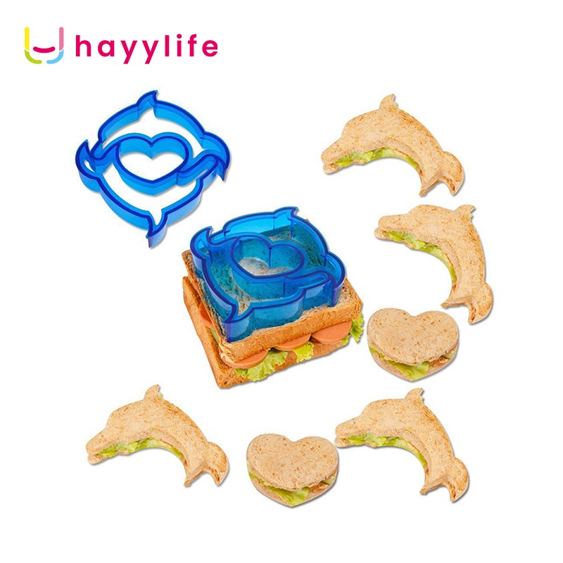 SOOKA Cetakan Roti Sandwich/Cetakan Bekal Anak/Sandwich Animation Cutter Bahan Food Grade  HL-ABA758