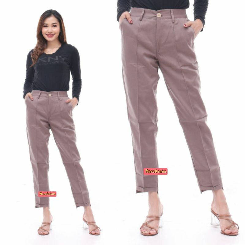 CELANA BAGGY PANTS WANITA CEWEK