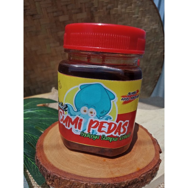 (Sakera) 250g Sambal Baby Cumi Pedas Khas Madura