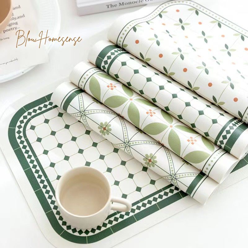 Jual Placemat platemat tatakan piring Table Mat Food Mat Retro Nordic