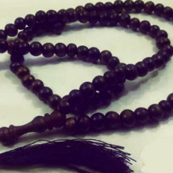 Ready Tasbih Kayu Stigi Darat / Wulung Tua 100 Original Asmak V51 ✯