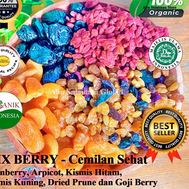 

trxIi7I2--Mixed Dried Fruit 100 GR Abu Sulaiman (Cranberry Apricot Raisin Goji Berry)