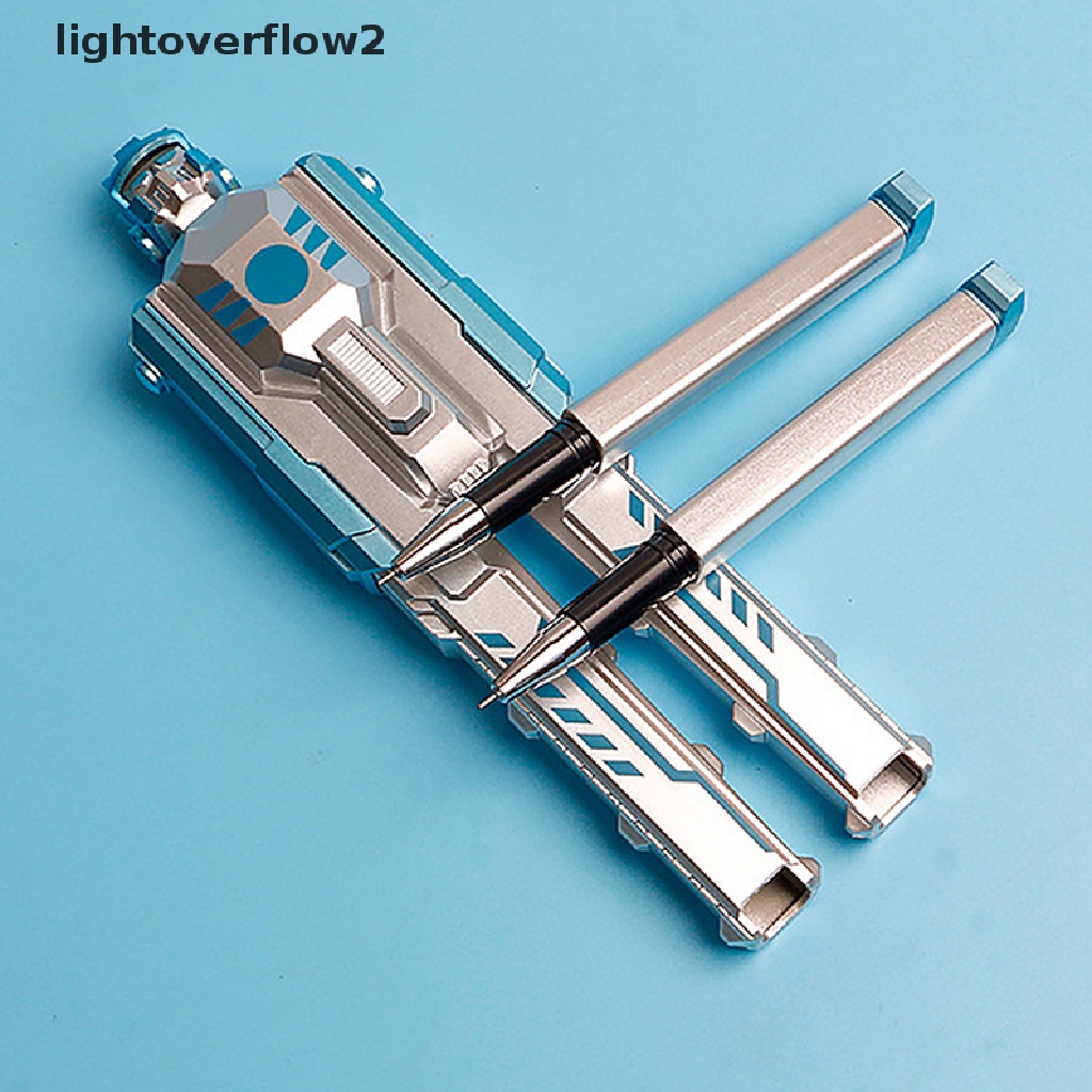 (lightoverflow2) Pulpen Gel 0.5mm Bentuk Robot Deformation