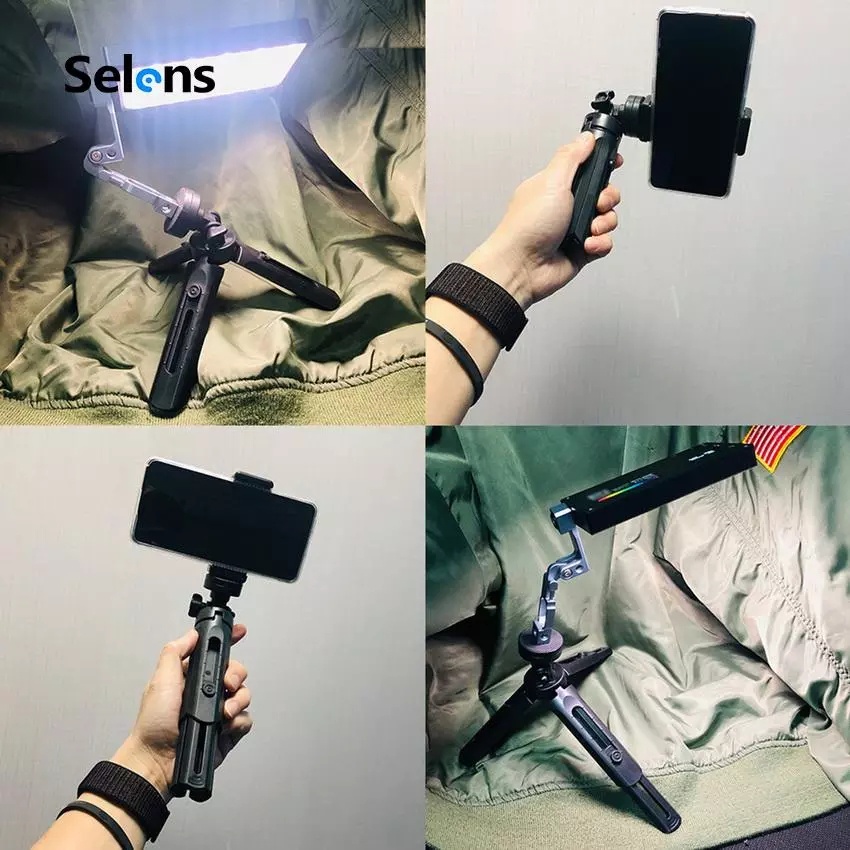 Tripod Mini Dudukan Ponsel Portable Selfie Kamera Video Live Konten