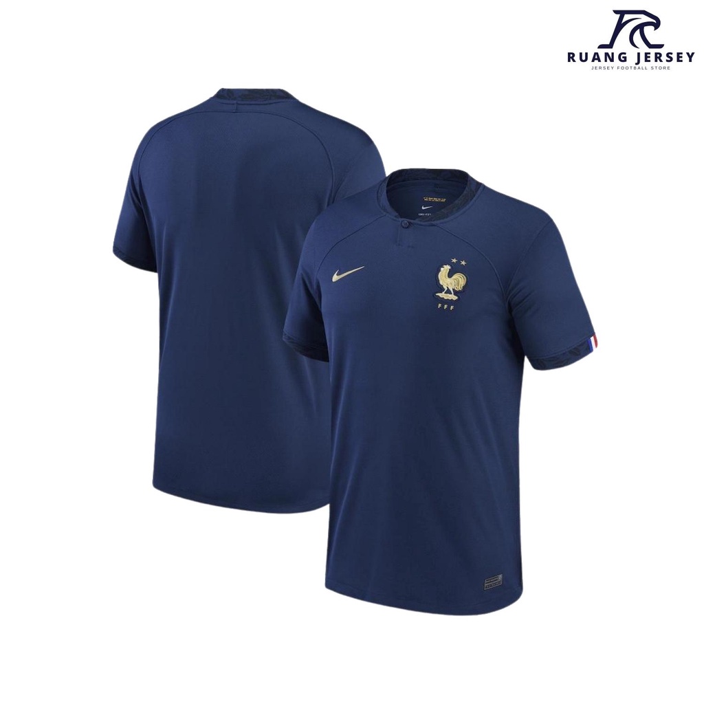 Jersey Sepak Bola Prancis Home Piala Dunia 2022 Piala Dunia Qatar 2022
