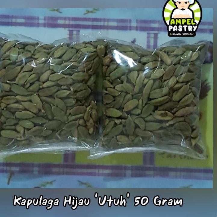

BAYAR DITEMPAT✔️Kapulaga Hijau / Kapulaga India 50 Gram|SQ3