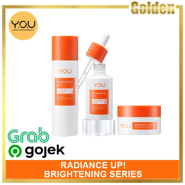 YOU Radiance Up Pure Cica Essence Moisturizing Cream Brightening Serum