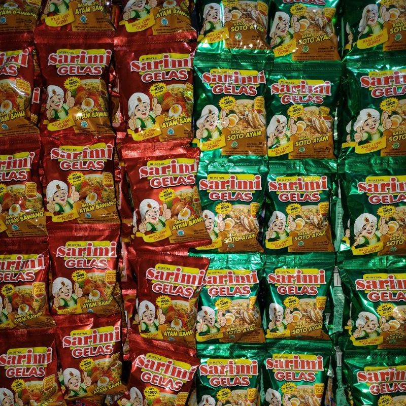 Sarimie Gelas isi 10 pcs