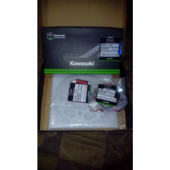gear set kawasaki athlete