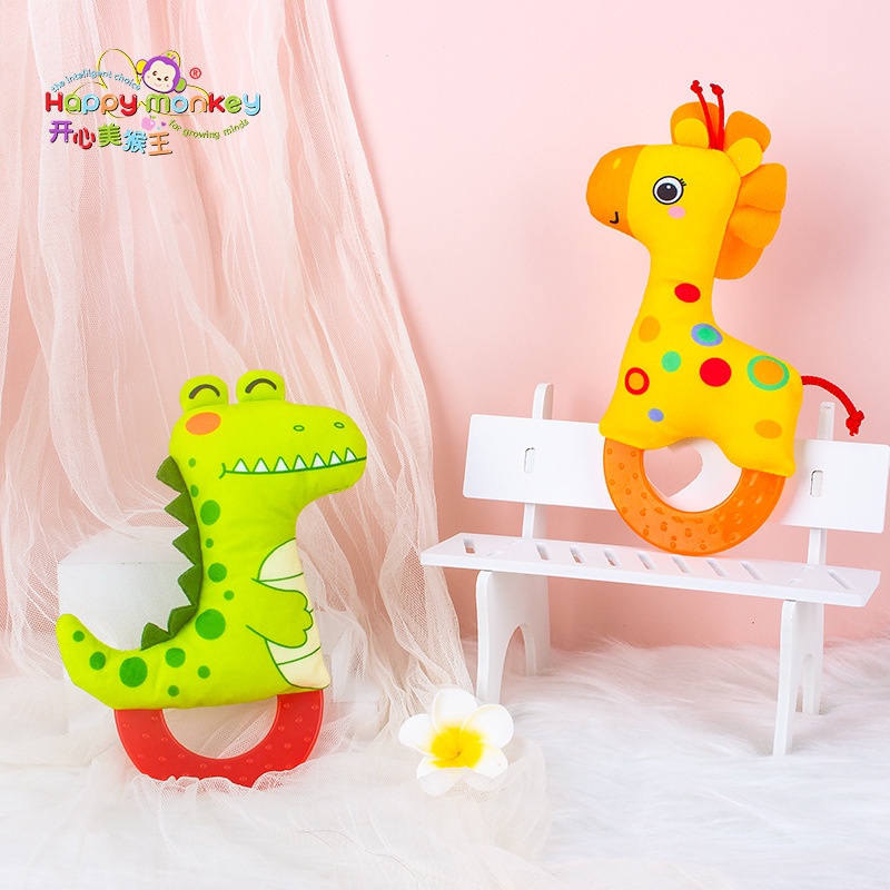 [BIG SALE] Teether Bayi Karakter / Mainan Gigitan Bayi/ Teether Boneka