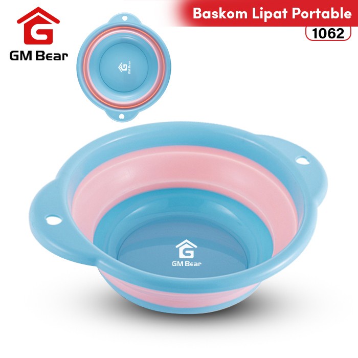 GM Bear Baskom Lipat Portable P0152 - Ember Lipat Portable