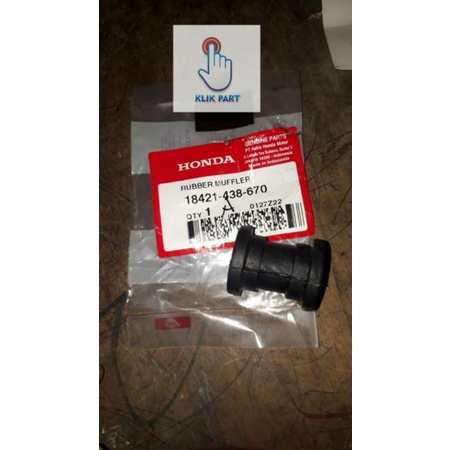 18421-438-670 Rubber muffler karet dudukan knalpot MegaPro, tiger, tiger revo