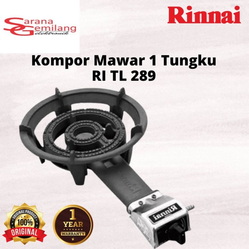 KOMPOR GAS TUNGKU RINNAI MATA SERIBU