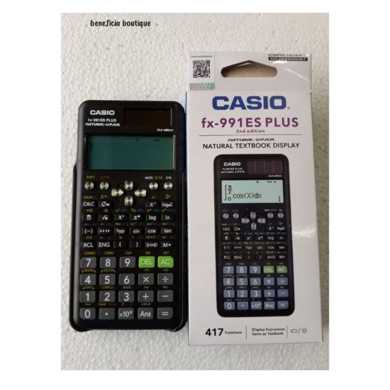 Kalkulator Casio FX-911ES Plus Calculator Scientific Original Kalkulator Sekolah