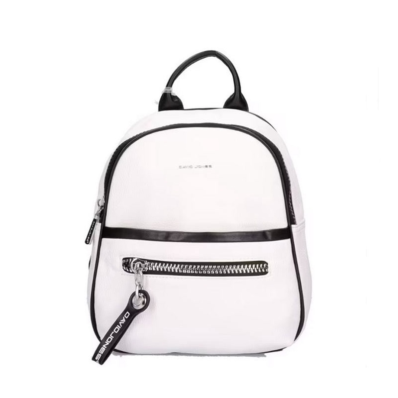David Jones White Tas Backpack Wanita Branded