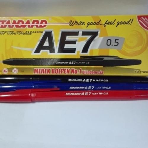 

Pulpen/ballpoint standard AE7 ( 6 lusin)