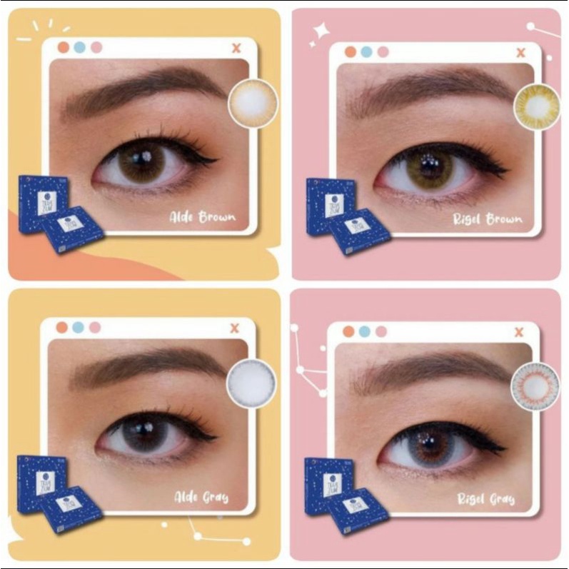 Softlens TRAPEZIUM 14.5 MM by CTK / Softlen Soflen Softlense Warna NORMAL