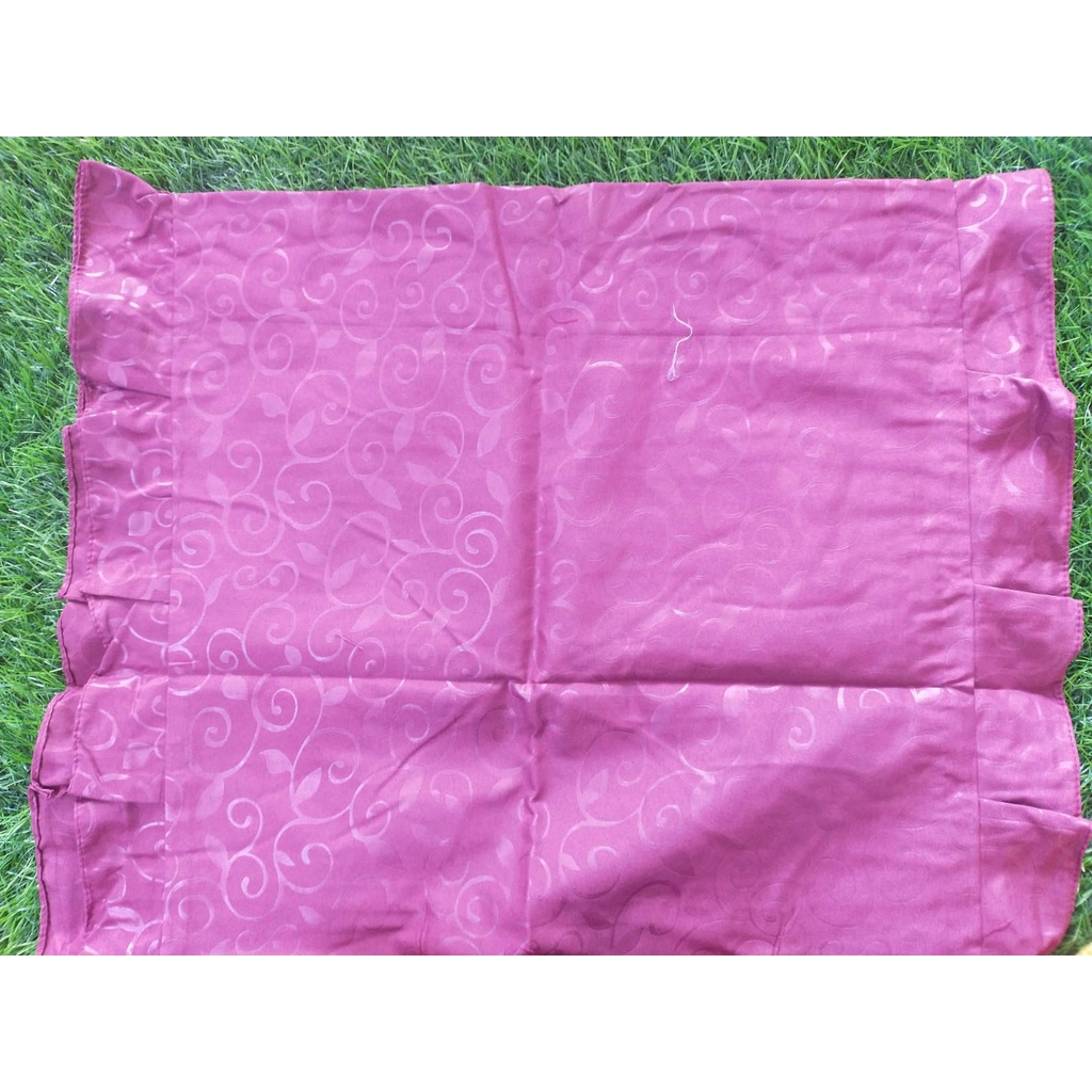 [GROSIR] SARUNG BANTAL GULING POLOS EMBOS PREMIUM UKURAN STANDARD DEWASA TERMURAH