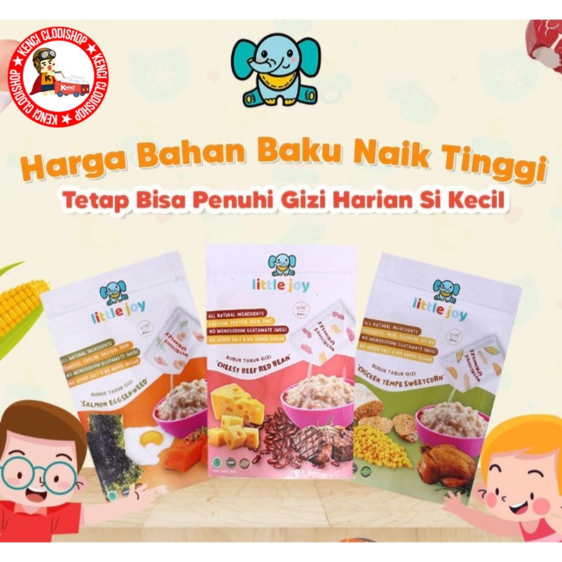 Little Joy MPASI Bayi BB Booster Bubuk Tabur Gizi Tambahan Gizi Bubuk